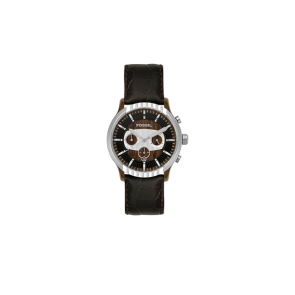 Watch strap Fossil FS4441 Leather Brown 27mm